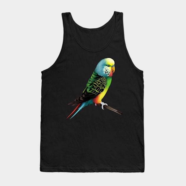 Parakeet Tank Top by JH Mart